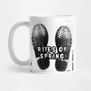 rites of spring classic boot Mug